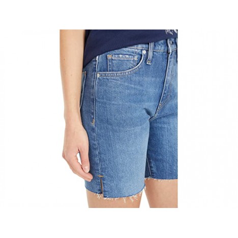 Hudson Jeans Hana Mini Biker Shorts in Underpass