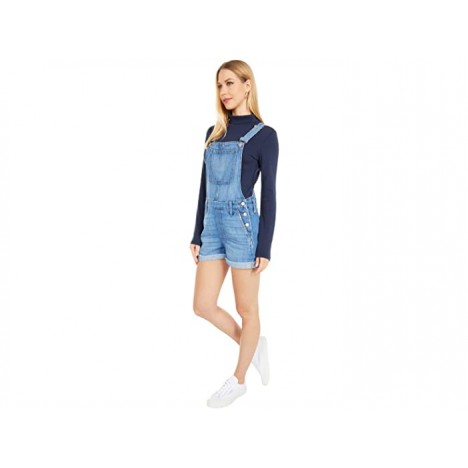 Madewell Adirondack Short Overalls in Denville Wash