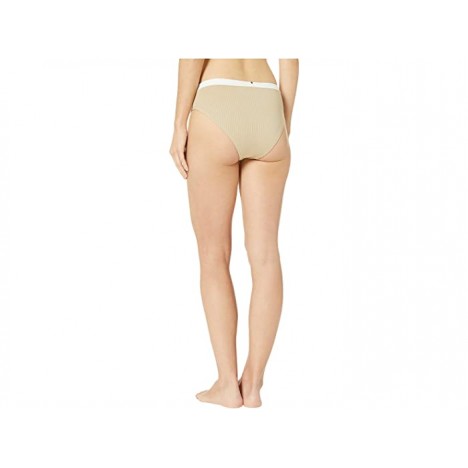 Derek Lam 10 Crosby Rib-Knit Color Block Front Lace Banded Bottoms