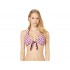 Kate Spade New York Lia Dot Reversible Tie Halter Bikini Top