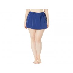 Maxine of Hollywood Swimwear Plus Size Solids Separate Skirted Pant Bottoms