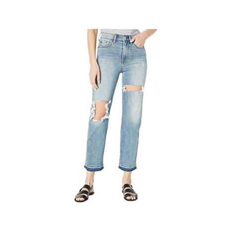 7 For All Mankind High-Waist Cropped Straight in Topanga