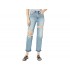 7 For All Mankind High-Waist Cropped Straight in Topanga