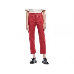 COLOVOS High-Waisted Cropped Jeans