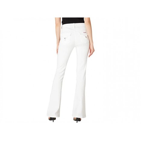 Hudson Jeans Holly High-Rise Flare Flap in Aurora