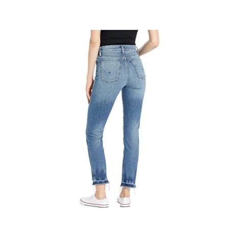 Hudson Jeans Holly High-Rise Straight Crop Jeans in Try Me