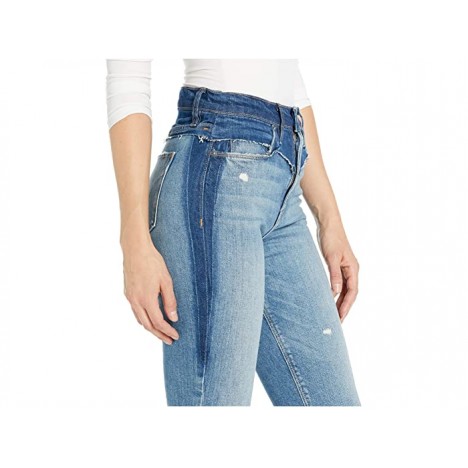 Hudson Jeans Holly High-Waist Crop Flare in Interval