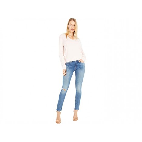 Hudson Jeans Nico Mid-Rise Skinny Ankle in Crave