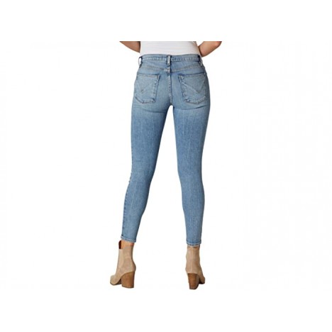 Hudson Jeans Nico Mid-Rise Super Skinny Ankle in Moving On