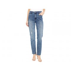 KUT from the Kloth Chrissie High-Rise Slim Straight Leg in Outgoing