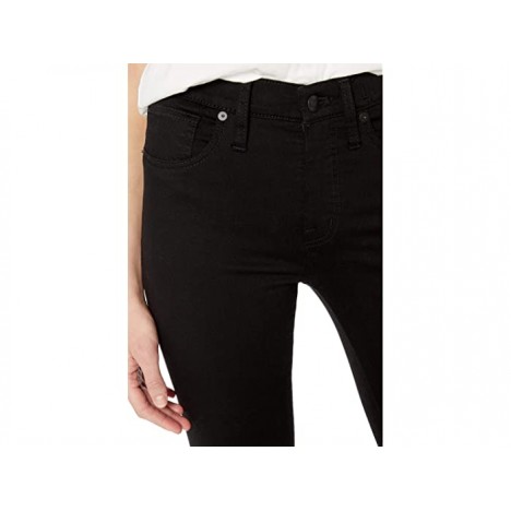 Madewell 9 Mid-Rise Skinny in Black Frost