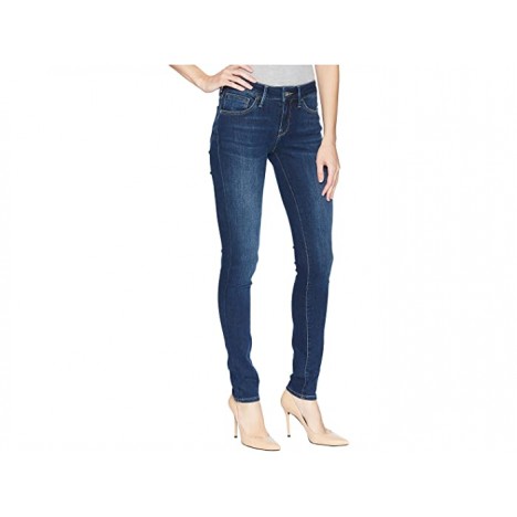 Mavi Jeans Alexa Mid-Rise Skinny in Dark Supersoft