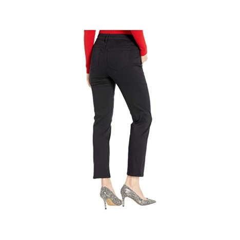 NYDJ Sheri Ankle Jeans with Mock Fly in Black