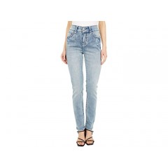 Seven7 Jeans Straight Leg with Embroidered Back Pocket in Malibu