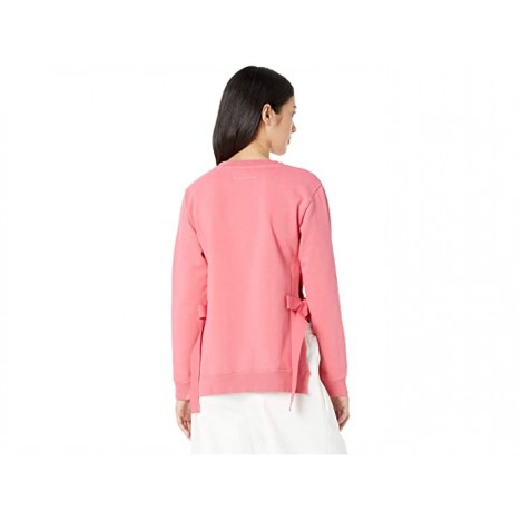 MM6 Maison Margiela Garment Dyed Patch Sweatshirt