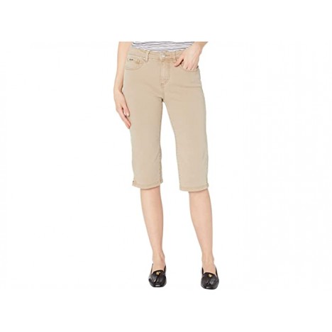 FDJ French Dressing Jeans Solid Cool Twill Olivia Pedal Pusher in Jute