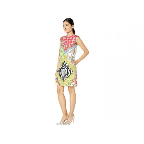 Boutique Moschino Scarf Print Shift Dress