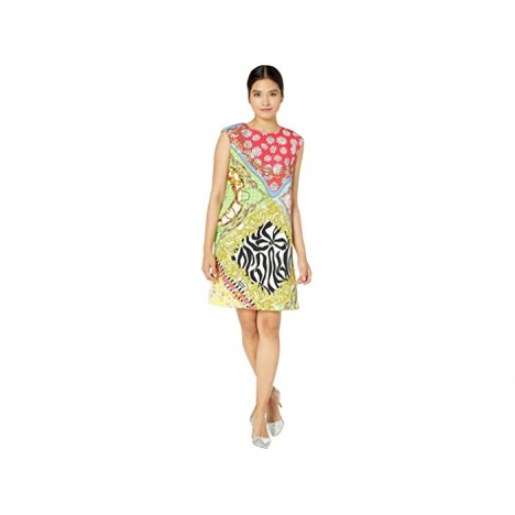 Boutique Moschino Scarf Print Shift Dress