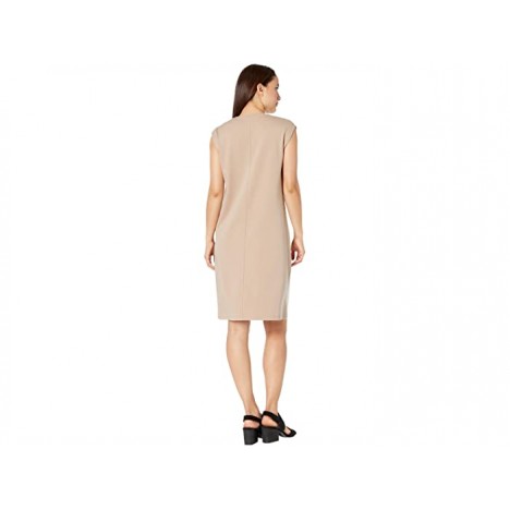 Eileen Fisher Petite V-Neck Knee Length Dress