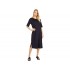 Eileen Fisher Round Neck Short Sleeve Dress