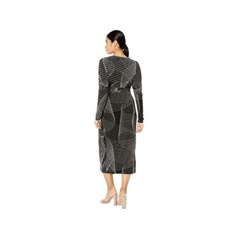 KAMALIKULTURE by Norma Kamali Dolman Wrap Straight Dress