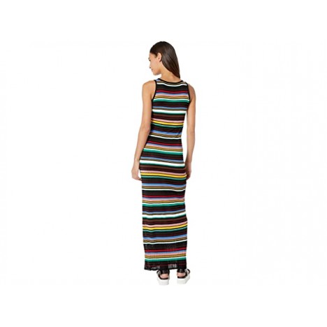 M Missoni Striped Sleeveless Long Dress