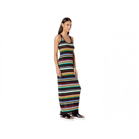 M Missoni Striped Sleeveless Long Dress