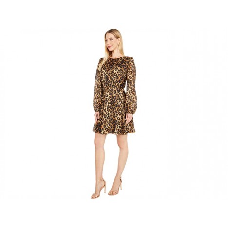 Milly Elma Cheetah Burnout Dress