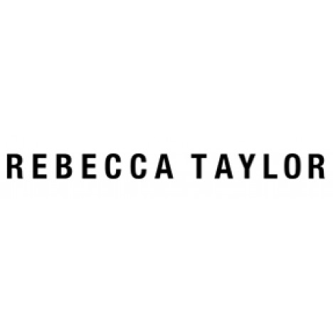 Rebecca Taylor Long Sleeve Gold Leaf Dress