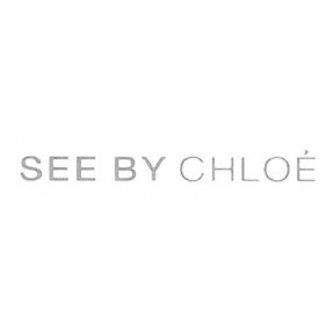 See by Chloe Embellished Cotton Voile Short Dress