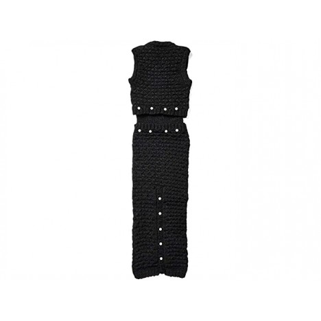 SUNNEI Knit Button Detail Dress