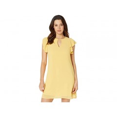 Vince Camuto Chiffon Float with Ruffle at Armhole and Keyhole