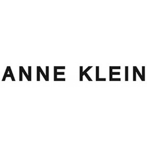 Anne Klein Pom-Pom Printed Split-Neck Blouse