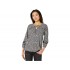 Lucky Brand Long Sleeve V-Neck Printed Peasant Top