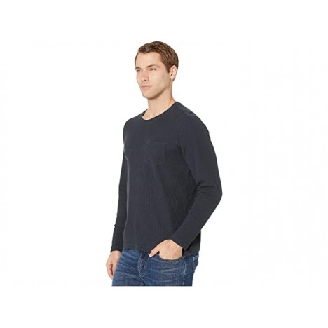 Lucky Brand French Rib Thermal Crew Top