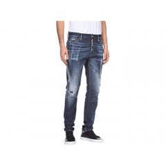 DSQUARED2 Dark I-Phone Wash Cool Guy Jeans in Blue