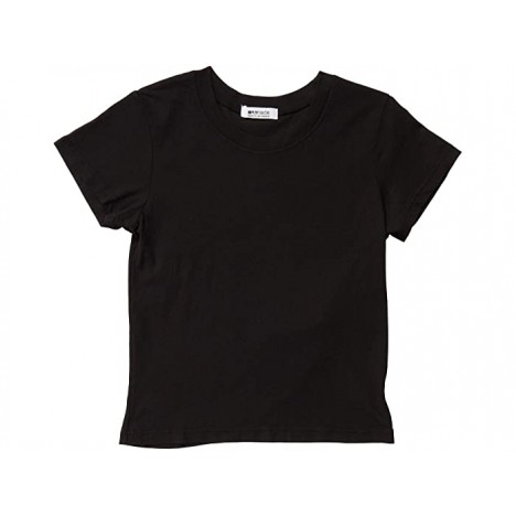 LAmade Cropped Crew Tee in Tissue Jersey