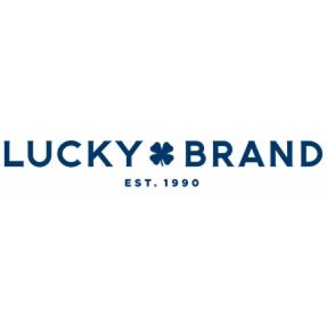Lucky Brand Short Sleeve Crew Neck Embroidered Lemon Tee