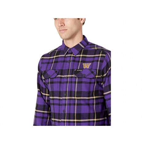 Columbia College Washington Huskies Flare Gun™ Flannel Long Sleeve Shirt