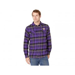 Columbia College Washington Huskies Flare Gun™ Flannel Long Sleeve Shirt