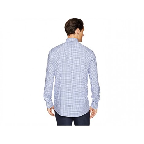 Eton Contemporary Fit Stretch Grid Check Shirt