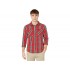 RVCA Reverberation Flannel Long Sleeve Button Up Shirt