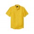 Scotch & Soda Regular Fit - Short Sleeve Garment - Dyed Linen Shirt