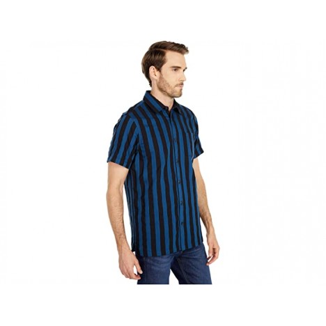 Scotch & Soda Short Sleeve Shirt in Structured Stripe