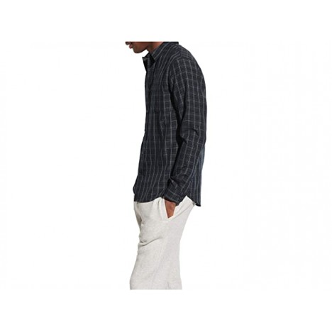 Vince Graphic Plaid Long Sleeve