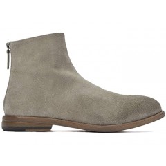Marsell Reverse Leather Classic Back-Zip Boot