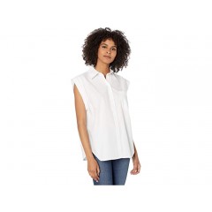 7 For All Mankind Drop Shoulder Button-Up