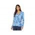 Lilly Pulitzer Ruffle PJ Button-Up Top