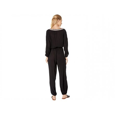 BCBGeneration Lace-Up Balloon Jumpsuit TFW9214995