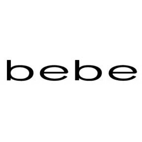 Bebe Back Cowl Neck Sequence Jumpsuit